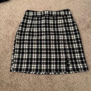 Plaid skirt